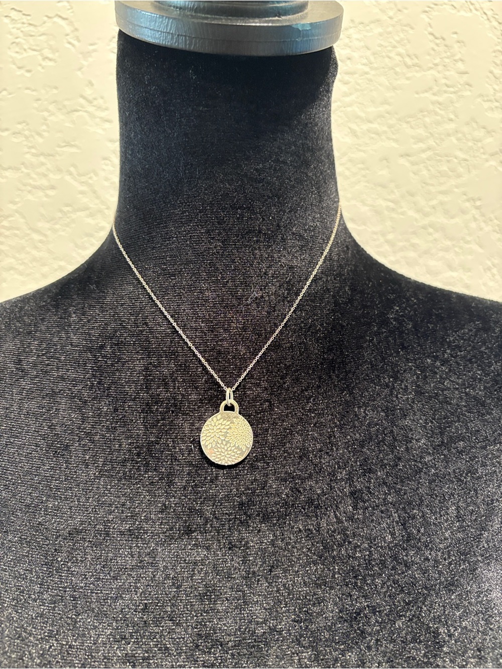 Tiffany and Co. 925 Silver Pendant Necklace